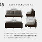 大川家具 ソファーベッド ごろ寝ソファ / モーブル グリス ダークグレー (Gris Dark gray)
