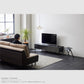 大川家具 ローボード / モーブル ハリス ブラック (harris black)