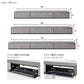 大川家具 フロートテレビボード / モーブル ウォーリン グレージュ(wallin)